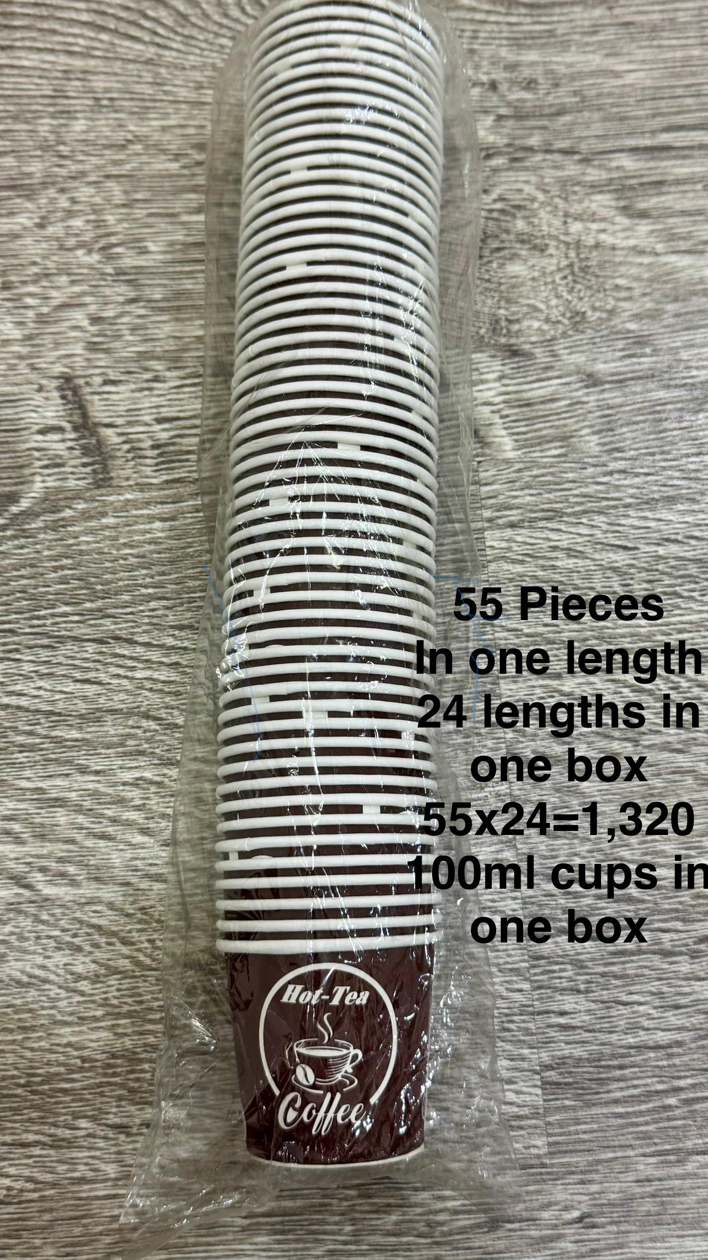 100ml Tea Paper Cups